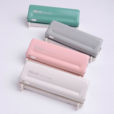 KW-triO Säädettävä 6-reikäinen pöytärei'itin A4/A5/A6/A7/Mini/B5/Henkilökohtainen/Deskfax-päiväkirjasuunnittelijoille, 10 arkin kapasiteetti, Kauppa 