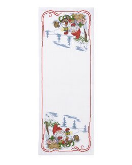 Stickpackung Läufer Ruhepause