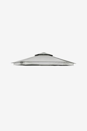 Hillerstorp - Paviljongtak Luxor Ø400 cm - Grå - Paviljonger & partytelt - Fra Homeroom