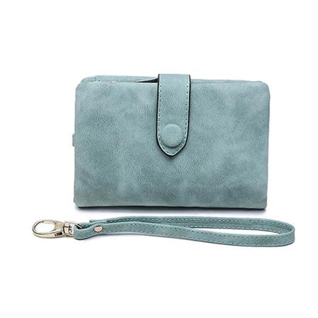 Monikorttitaskuinen kolikkolaukku (vaaleanvihreä),