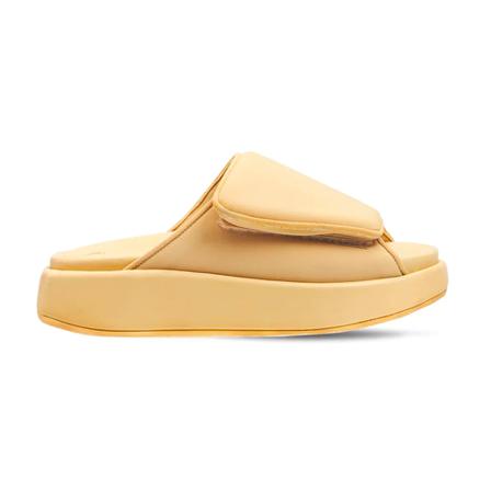 Gia Borghini, Flat shoes leather Żółty, Kobieta, Rozmiar: 38 EU