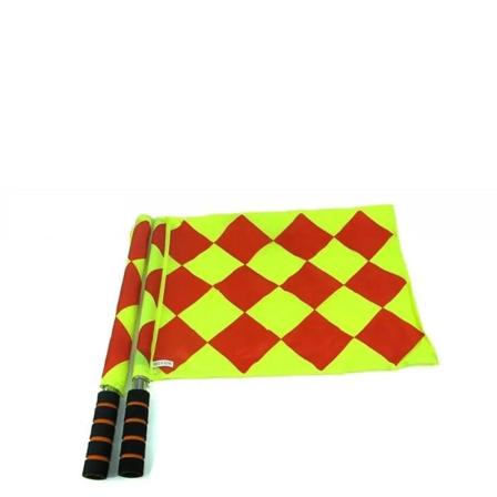 2 bitar Durable Signal Flagga Deluxe Domare Flaggor Set