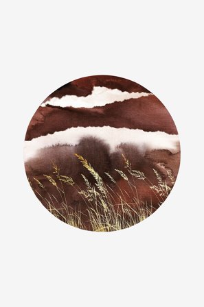 Malerifabrikken - Billede Golden Land 2 - Rød - Billeder - Fra Homeroom