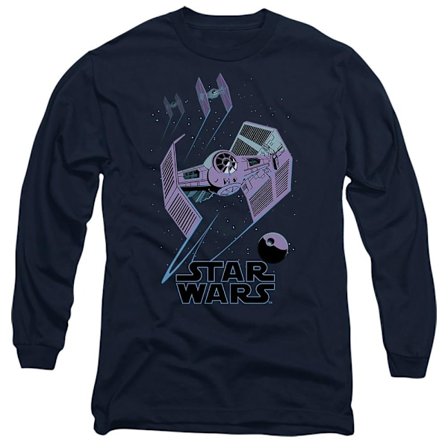Star Wars Unisex Vuxen Death Star Defenders T-Shirt XL Marinblå
