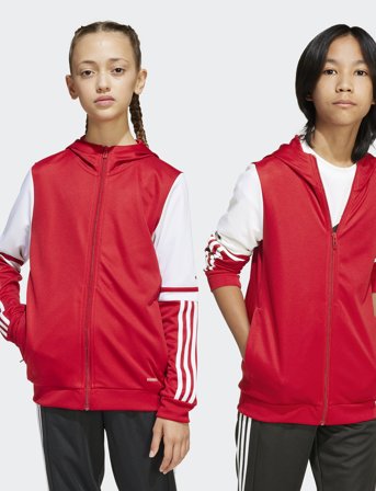 adidas Performance Sq25 Hood Y - Red - 164