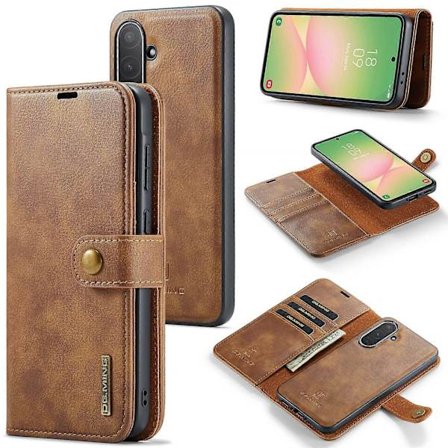 (Ny) DG.MING Crazy Horse Tekstur Aftagelig Magnetisk Læderetui