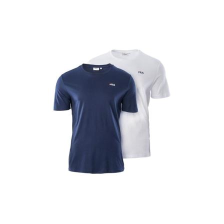 Shirts Fila Brod Tee Dubble Pack Vit,grenade 174 - 179 Cm/m