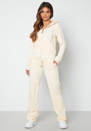 Juicy Couture Del Ray Classic Velour Pant Sugar Swizzle Klær
