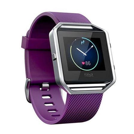 Mjukt Sportklockband I Silikon För Fitbit Blaze - Lila