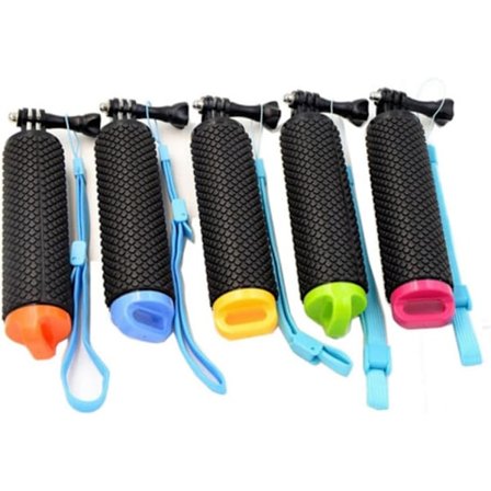 Vandtæt Flydestav til Action Kamera Silikone Håndtag Selfie Stick Kamera Grip