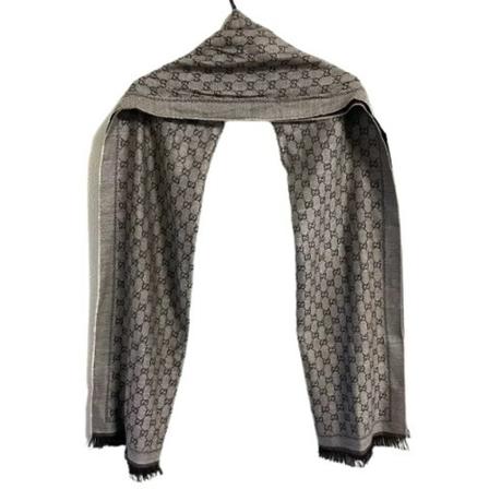 Gucci Vintage, Pre-owned Wool scarves Bruin, Dames, Maat:ONE Size