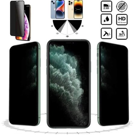 Iphone 14 Pro/ProMax/Plus/skal skærmbeskyttelse privacy -