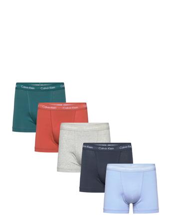 Trunk 5Pk Boksershorts Blå Calvin Klein*Betinget Tilbud