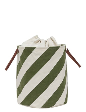 OYOY Living Design Sakki Storage Basket - Khaki green - 52X54CM