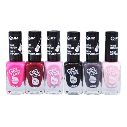 6st nagellack, nail polish - Set -
