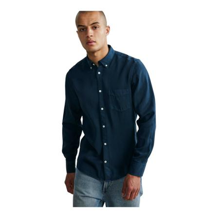 Nn07 5969 Tencel - Chemise Grøn, Herre Skjorter