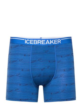 M Anatomica Boxers Boksershorts Blå Icebreaker*Betinget Tilbud