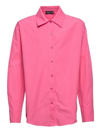 Nlfdaluca Ls Long Shirt Skjorta Rosa LMTD