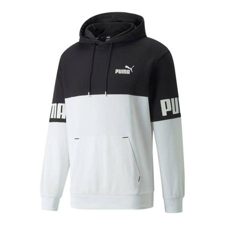 Puma, Power sweatshirt Czarny, Mężczyzna, Rozmiar: M