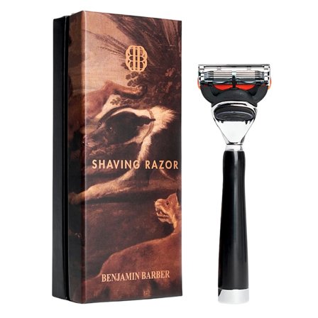 Benjamin Barber Benjamin Barber Classic Shaving Razor Fusion Ebony, Mænd, Barbering, Tilbehør