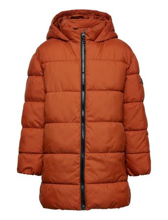 Amerlong Fôret Jakke Oransje Mango