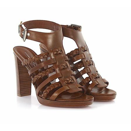 Gianvito Rossi, high heel sandals Bruin, Dames, Maat:37 EU