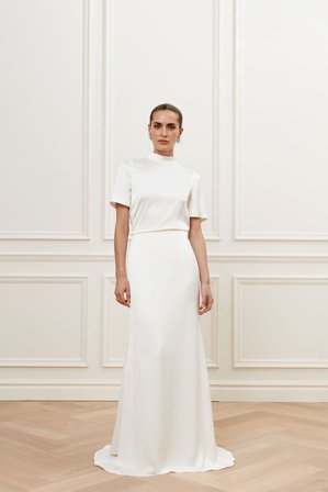 Malina Bridal - Theodora maxi skirt - XXL - Cream