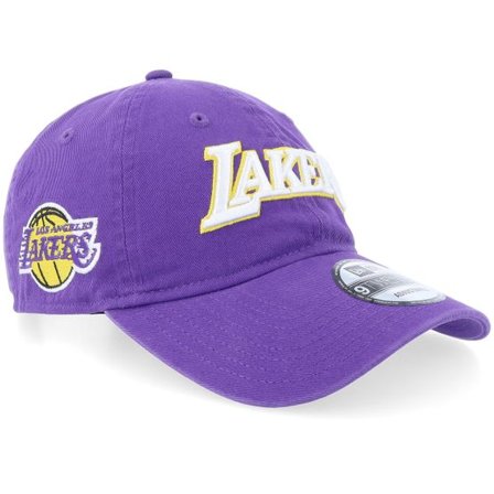 New Era - NBA Lila adjustable Keps - Los Angeles Lakers 9TWENTY NBA Statement 920 Purlpe Adjustable @ Hatstore