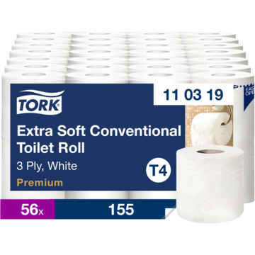 TOALETTPAPIR EKSTRA MYK 3-L