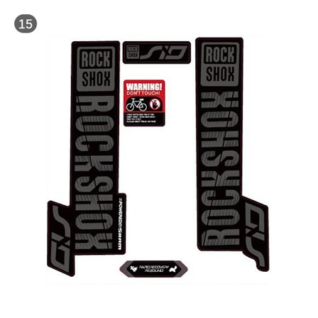Forgaffel-klistremerke for Rock Shox SID Road Bike MTB Race