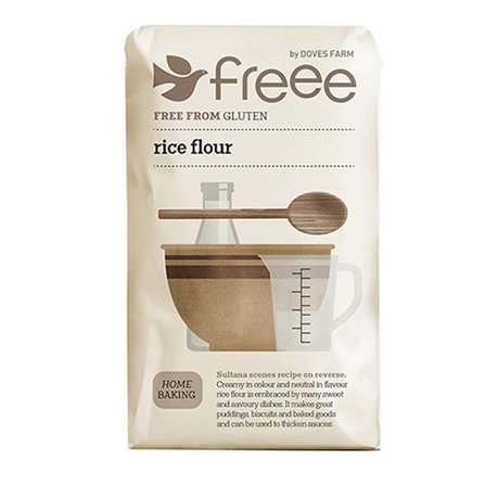 Doves Farm Rismel glutenfri 1 kg, Helse & Madvarer, Mel, Rismel