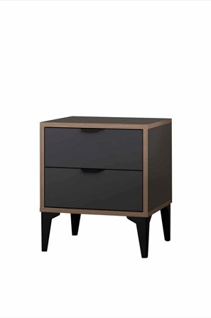 Hanah Home - Nattbord Arden - Svart - Nattbord - Fra Homeroom