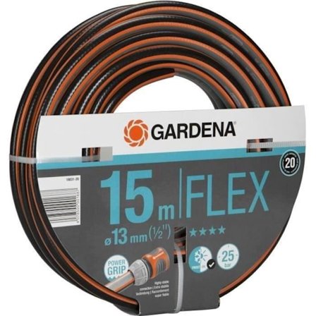 Comfort FLEX haveslange - GARDENA - 15m - Ø13mm - Anti-knude og ikke-deformerbar - 20 års garanti