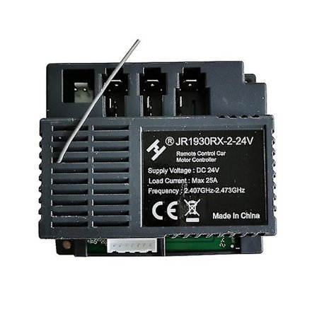 Jr-rx-12v Elbil för barn med Bluetooth-fjärrkontrollmottagare, smidig startkontroll Jr1958rx och Jr1858rx/jr1738rx