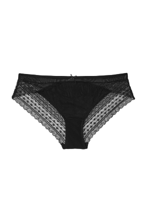 Avelie Lingerie Briefs med spets SANNA Trosor Svart XS