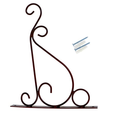 Järn Blomkruka Krok s Landskapsarkitektur Fäste Vägghängande Balkong