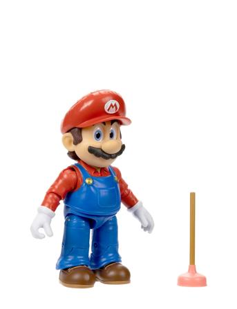 Super Mario Movie 5" Mario Figure Wave 1 Toys Playsets & Action Figures Movies & Fairy Tale Characters Multi/mønstret JAKKS*Betinget Tilbud
