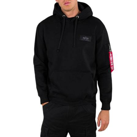 Alpha Industries, Bluza 178318Rp Czarny, Mężczyzna, Rozmiar: XL
