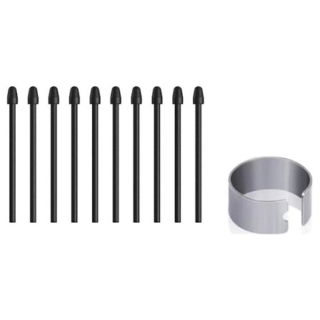 10 stk Markørpenn-spisser Kompatibel med Remarkable 1/2 Tablet Pen, Utbyttbare spisser/Nibs for Remarkable 1/2 Pen