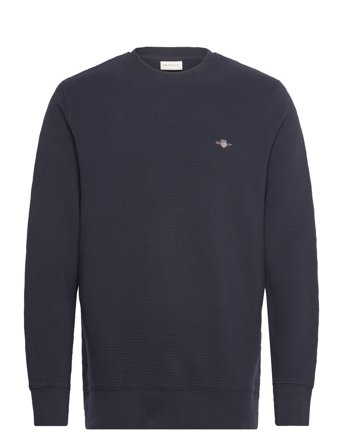 GANT | Texture C-Neck Sweat | S