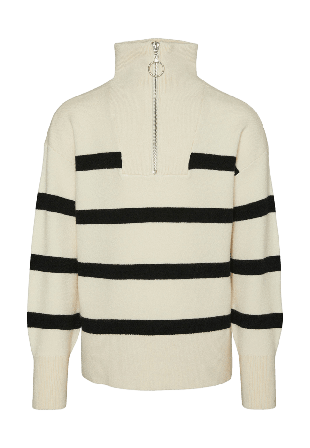 Vero Moda Girls Tröja VMSABA Hoodies & sweatshirts Dam Vit 146/152