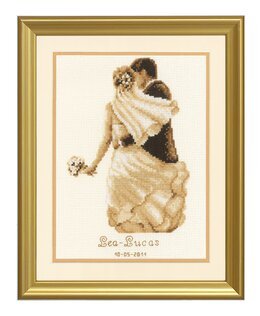 Bryllupsbillede Den bedste dag - Vervaco