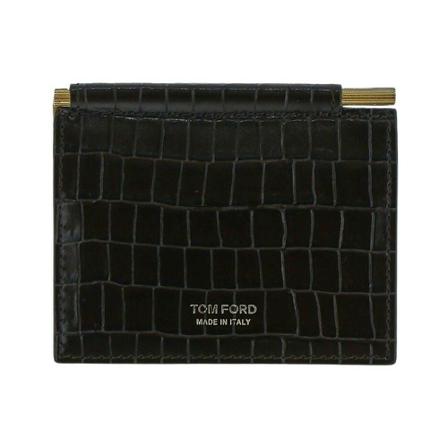 Tom Ford Card Case Sort, Herre Punge og Kortholder, Størrelse: ONE Size