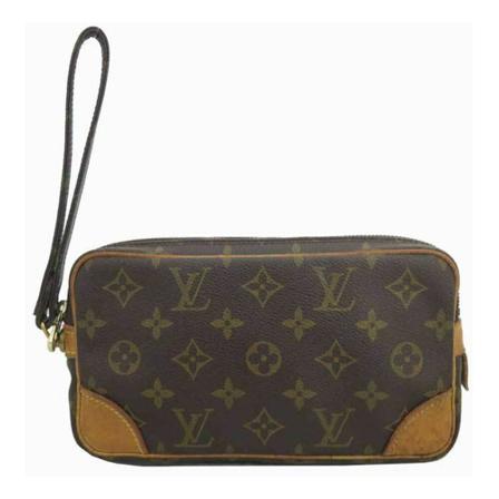 Louis Vuitton Vintage Louis Vuitton Marly Dragonne , Bruin , Dames , Maat: ONE Size Vintage Tassen