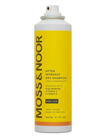 MOSS & NOOR After Workout Dry Shampoo Dark Hair Fresh Grapefruit - Nude - 200 ml