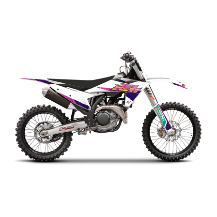 Tarrasarja + Satula Blackbird Retro - KTM 125 SX 2023-2026