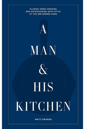 New Mags - Coffee Table Book - A Man And His Kitchen - Sininen - Coffee table books - - Homeroom