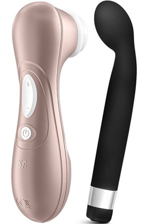 Satisfyer Pro 2 + G-Punkt Vibrator