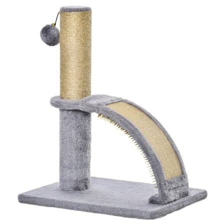 Rootz Cat Skrapstolpe - Cat Tree Pole - Skrapbräda - Jutestolpe - Möbelskydd - 34cm x 24cm x 43cm