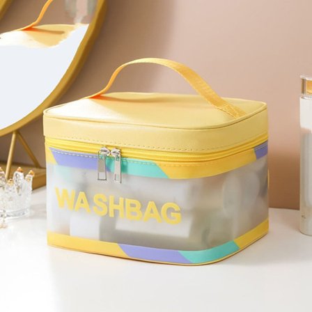 PVC Laukut Travel Organizer KELTAINEN